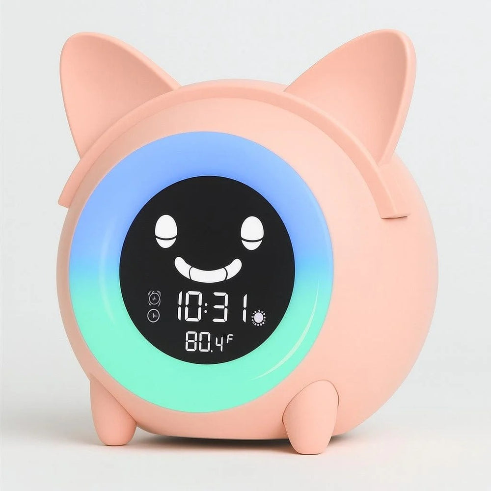 Réveil Veilleuse Chat