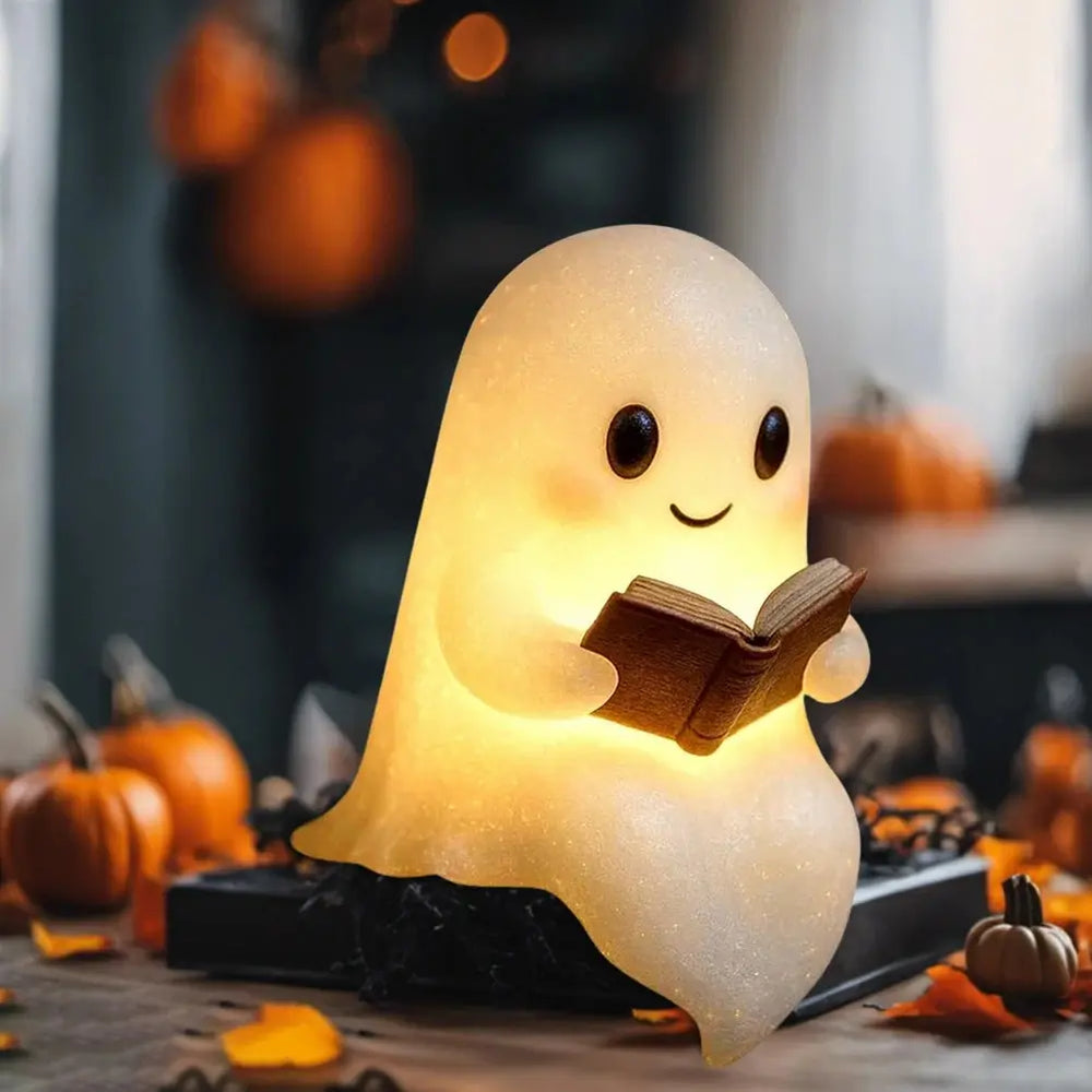 Veilleuse bébé fantôme LED, lampe de nuit douce et amusante pour chambre enfant