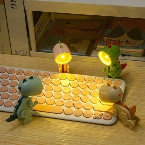 Veilleuse LED dinosaure pour bébé, mini lampe mignonne et sécurisée pour enfant