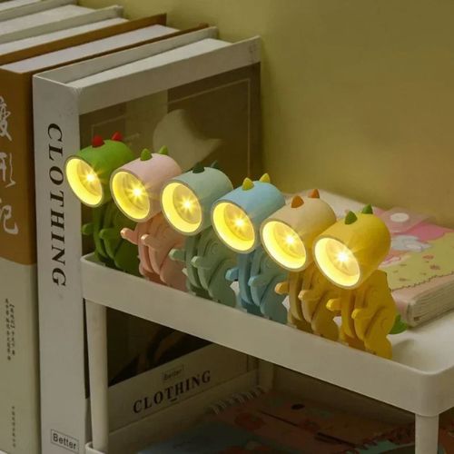 Veilleuse LED dinosaure pour bébé, mini lampe mignonne et sécurisée pour enfant