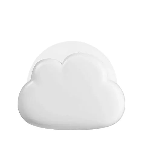Mini lampe LED nuage coloré à intensité variable, veilleuse douce et apaisante pour chambre bébé et enfant