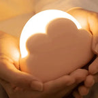 Mini lampe nuage LED colorée à intensité variable, lumière décorative et réconfortante pour bébé et enfant