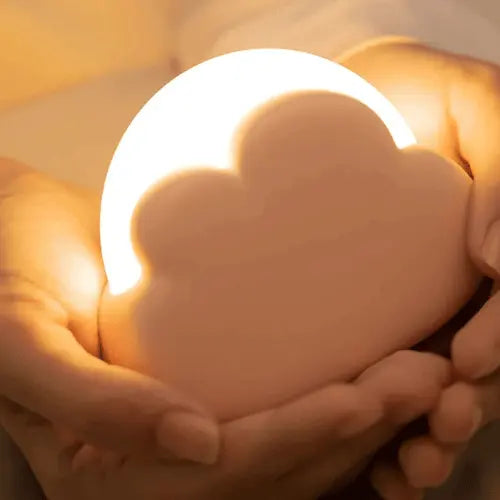 Mini lampe nuage LED colorée à intensité variable, lumière décorative et réconfortante pour bébé et enfant