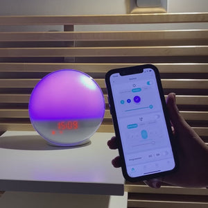 Réveil Simulateur D'Aube Avec Bluetooth APP