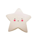 Veilleuse étoile bébé LED blanc, parfaite pour la chambre d’enfant et le sommeil paisible.