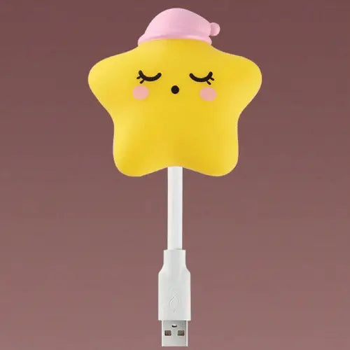 Veilleuse étoile LED USB avec télécommande, mini lampe de nuit décorative et sécurisée pour bébé et enfant