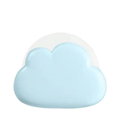 Veilleuse nuage LED multicolore, mini lampe portable à intensité réglable pour chambre bébé et enfant