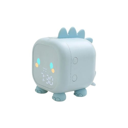 Veilleuse bébé dinosaure créative, réveil lumineux et lampe de nuit douce pour chambre enfant