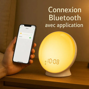 Réveil Simulateur D'Aube Avec Bluetooth APP