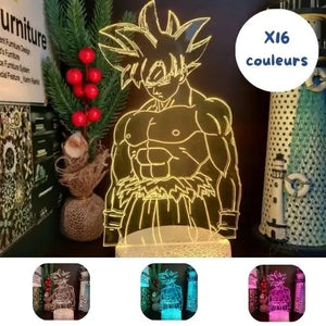 Veilleuse LED Son Goku Dragon Ball Z, lumière apaisante et originale pour chambre bébé et enfant