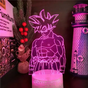 Veilleuse Son Goku Dragon Ball Z LED, lampe de nuit originale et sécurisée pour chambre enfant